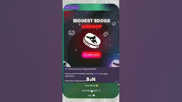 DOGS AIRDROP - @TeleDogsAirdrop_bot | #dogsairdropupdate #dogsairdropwithdrawal #dogs