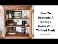 How to decorate with thrifted finds