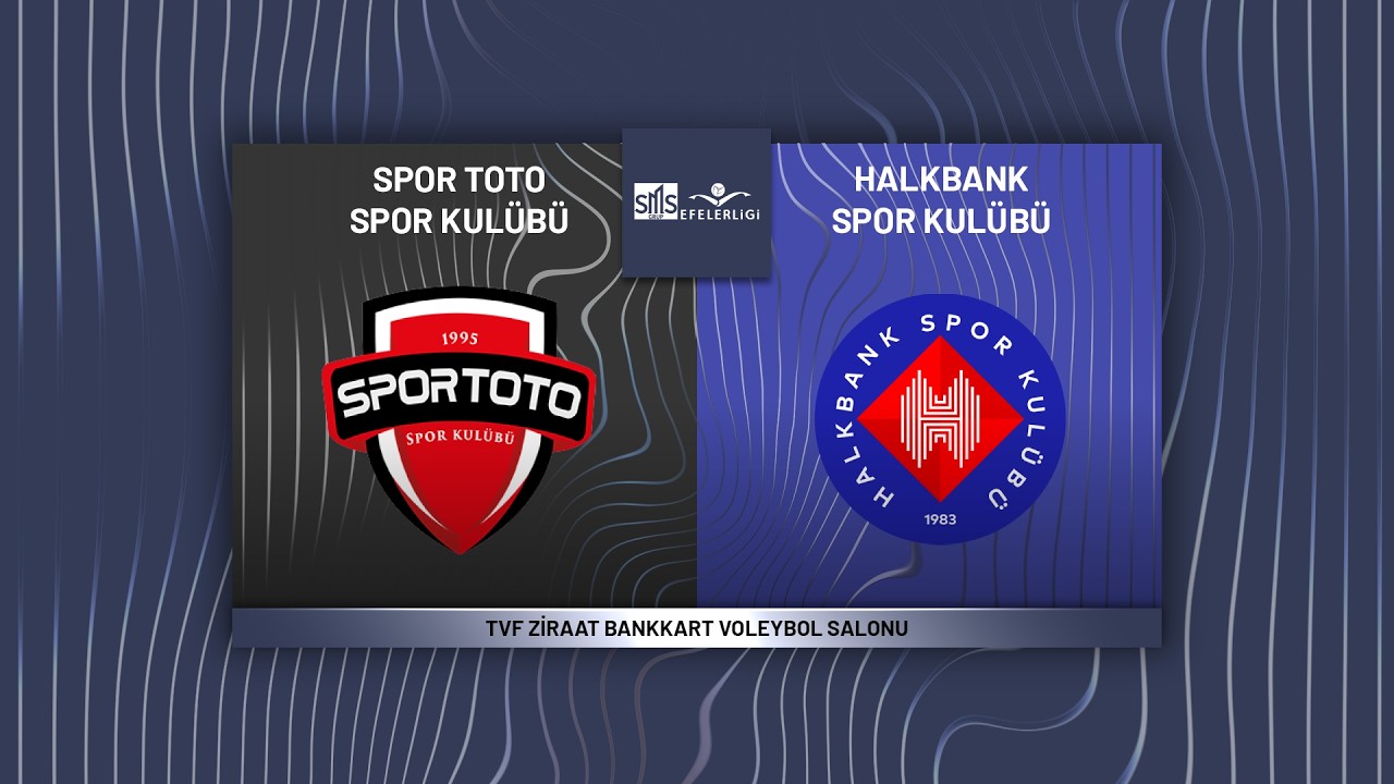 Spor Toto vs Halkbank | Efeler Ligi
