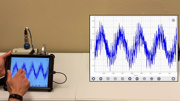 Motionics iPad Vibration Analysis Kit Demo with VibraTestPro App