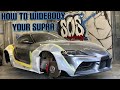 Building A Widebody 2020 Supra in 15 minutes  (Streethunter 002 part1)