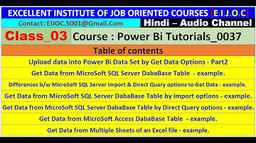 Class_03_Power Bi_Tutorials_0037_25.0831_Get Data from MicroSoft SQL Server, MS- Access & Excel File