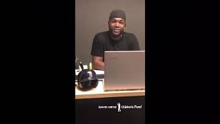 David Ortiz announces 2018 Boston Marathon #Pinchrun4papi  campaign