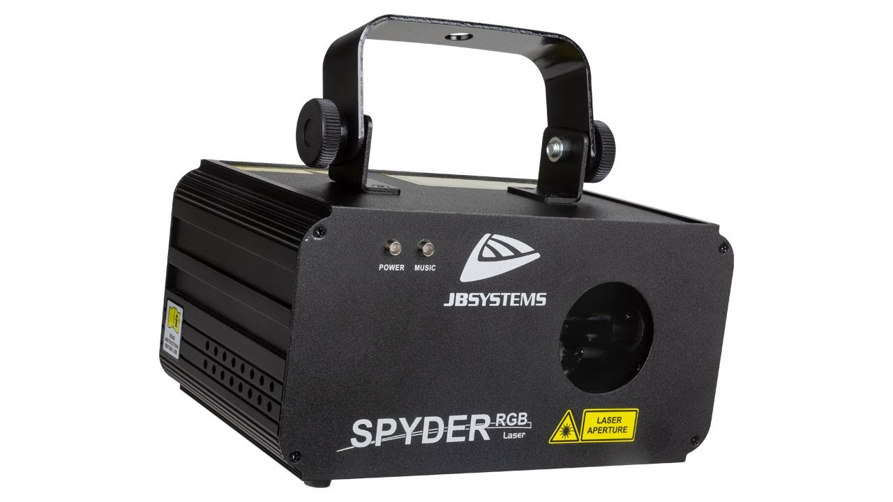 SPYDER-RGB LASER - YouTube