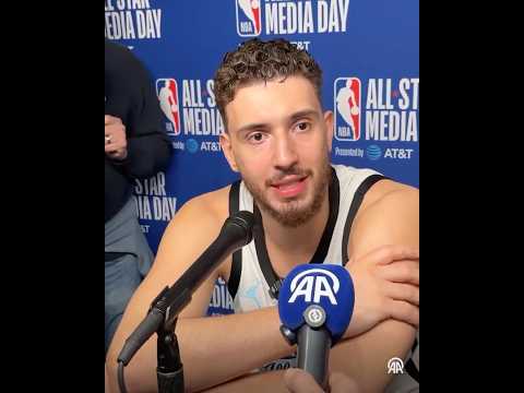 Alperen Şengün 🎙️ | NBA All-Star Media Day