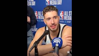 Alperen Şengün 🎙️ | NBA All-Star Media Day
