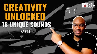 Unlock Your Creativity: Learn These 16 Unique Sounds to Transform Your Drumming