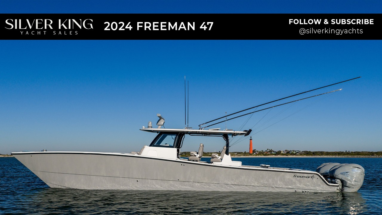 Яхта Freeman 47 Tour 2024 года выпуска | Продается компанией Silver King Yachts