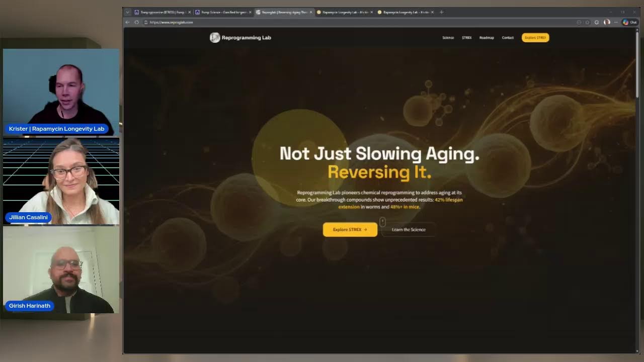 Now Live w/ Rapamycin Longevity Lab: Big things are coming up with the TREX beast on pump science