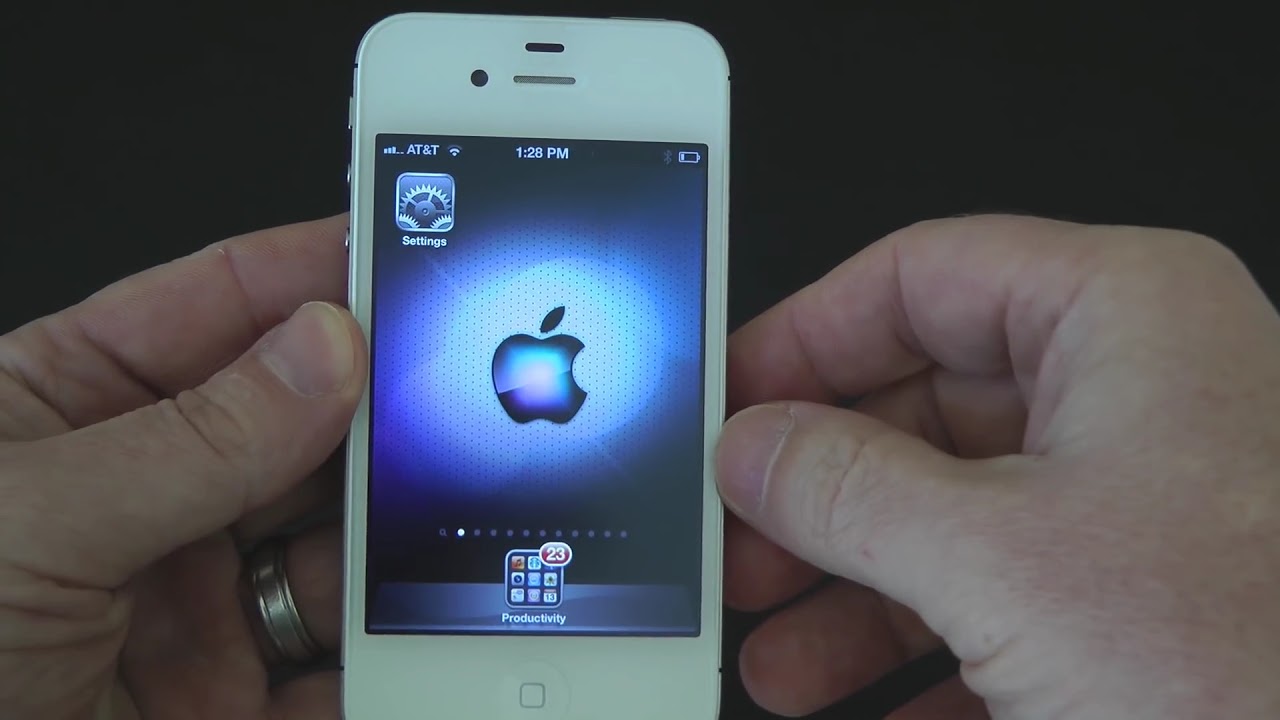 How to restore iPhone to factory settings without iTunes - YouTube