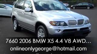 2006 BMW X5 4.4 AWD SUV for sale at eimports4Less Auto Sales in Perkasie, PA