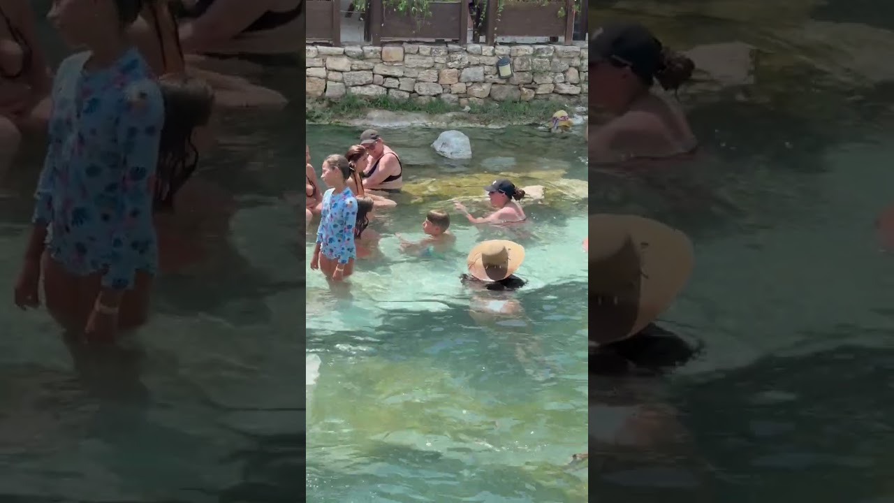 ☀️Magic Of The Cleopatra Pool  Turkey -Hot Day💦 