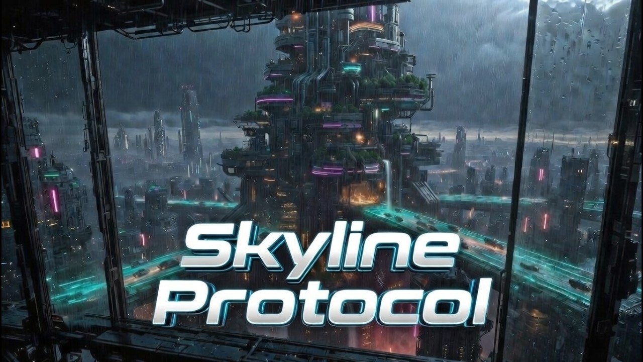 Skyline Protocol | Cyberpunk Ambient for Deep Immersion
