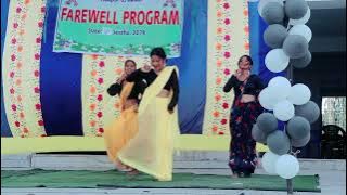 RemixDance performed by puja bhandari kabita saud Deepika thapa #rmeschool farewell programme2079 12
