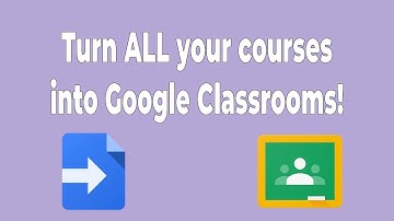 Google Classroom Builder with Apps Script and an API