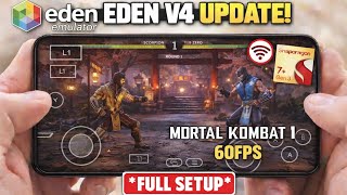 Mortal Kombat 1 on Android 😱 Eden Emulator V4 60FPS TEST | Snapdragon 7+ Gen 3