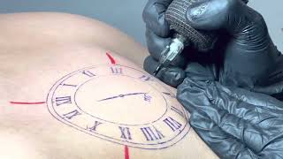 Clock tattoo