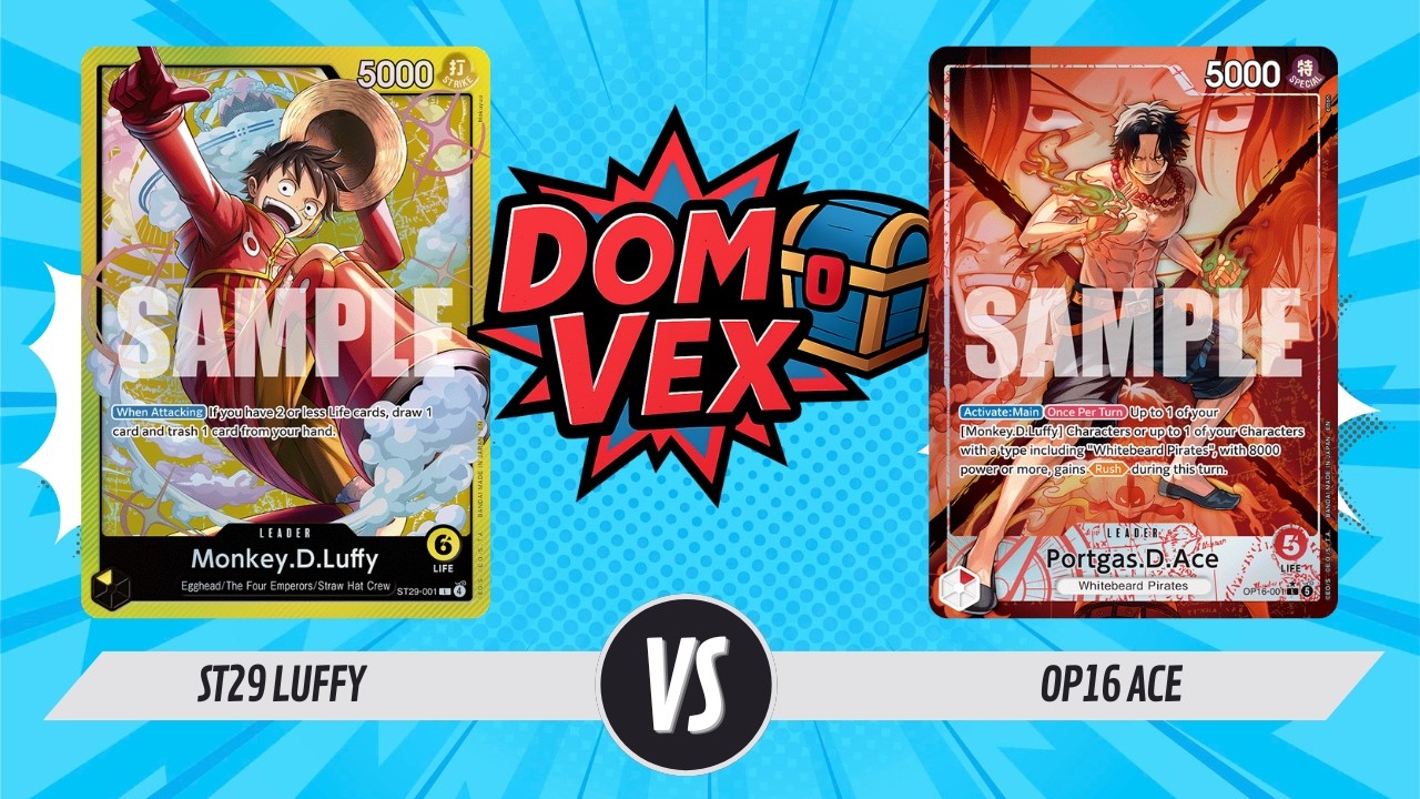 A Brotherly Squabble! ST29Luffy vs OP16 Ace - YouTube