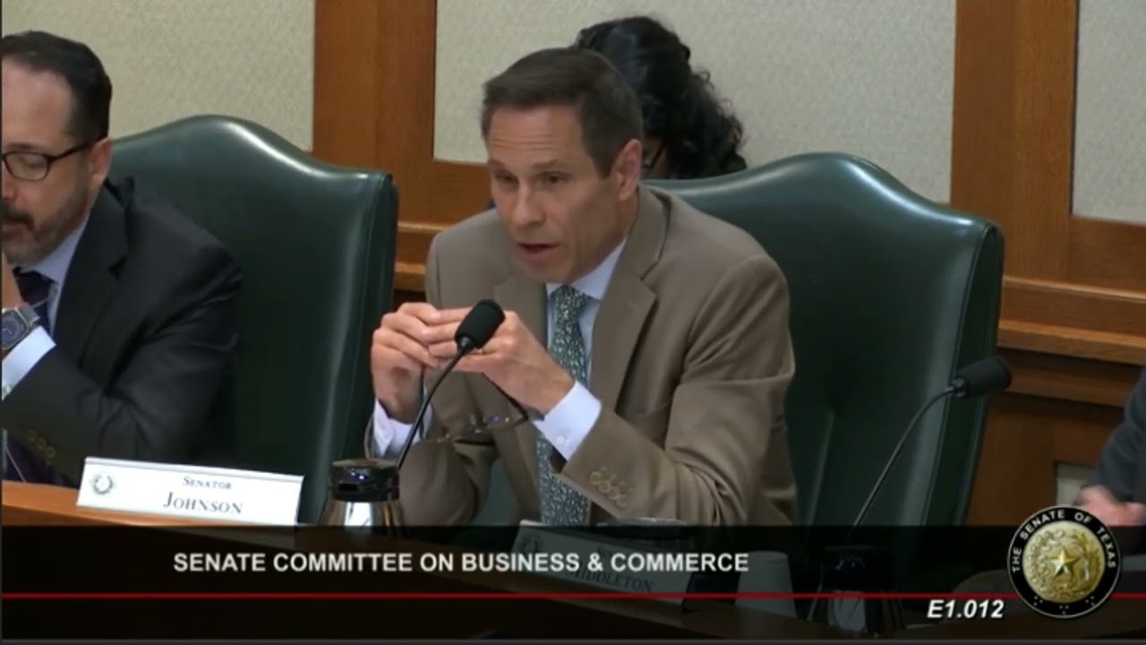 Sen. Nathan Johnson Lays Out SB105 LegeTV