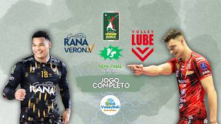 Verona Volley vs Lube Civitanova | Semifinal do Vôlei Italiano 2025/2026 #volleyball #italiano