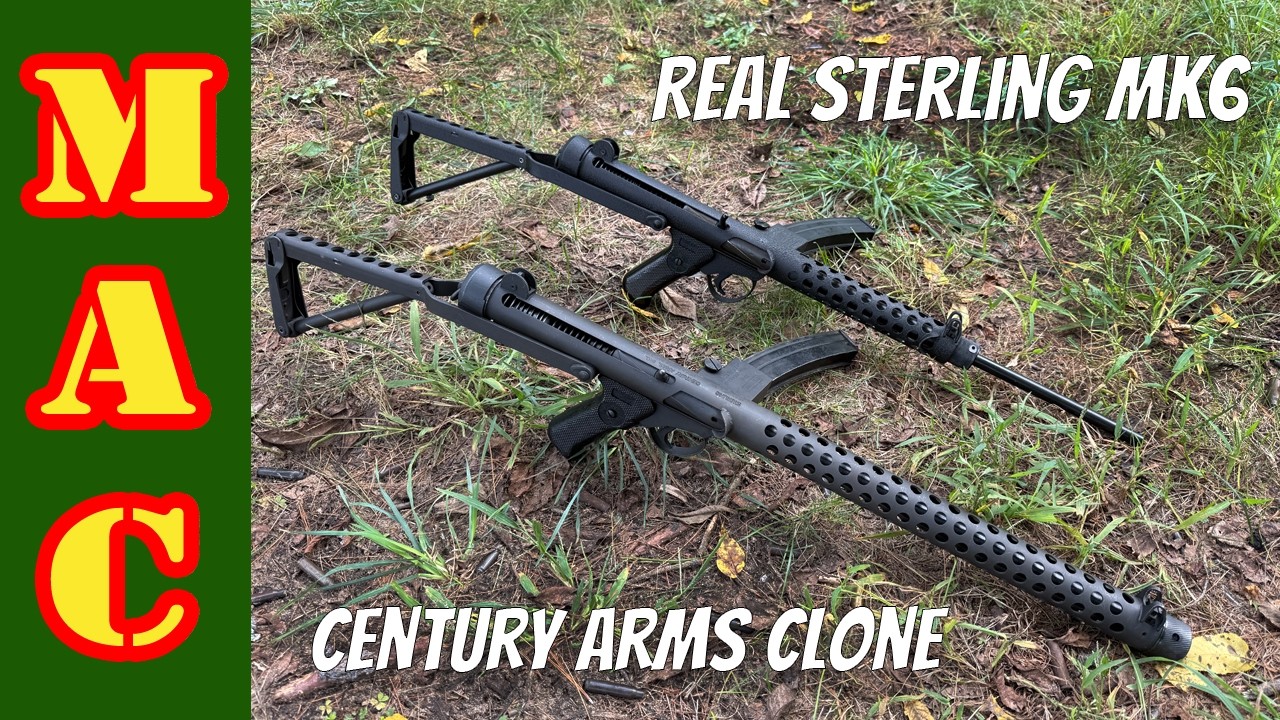 Century Arms Sterling SMG clone - Compared an original Sterling