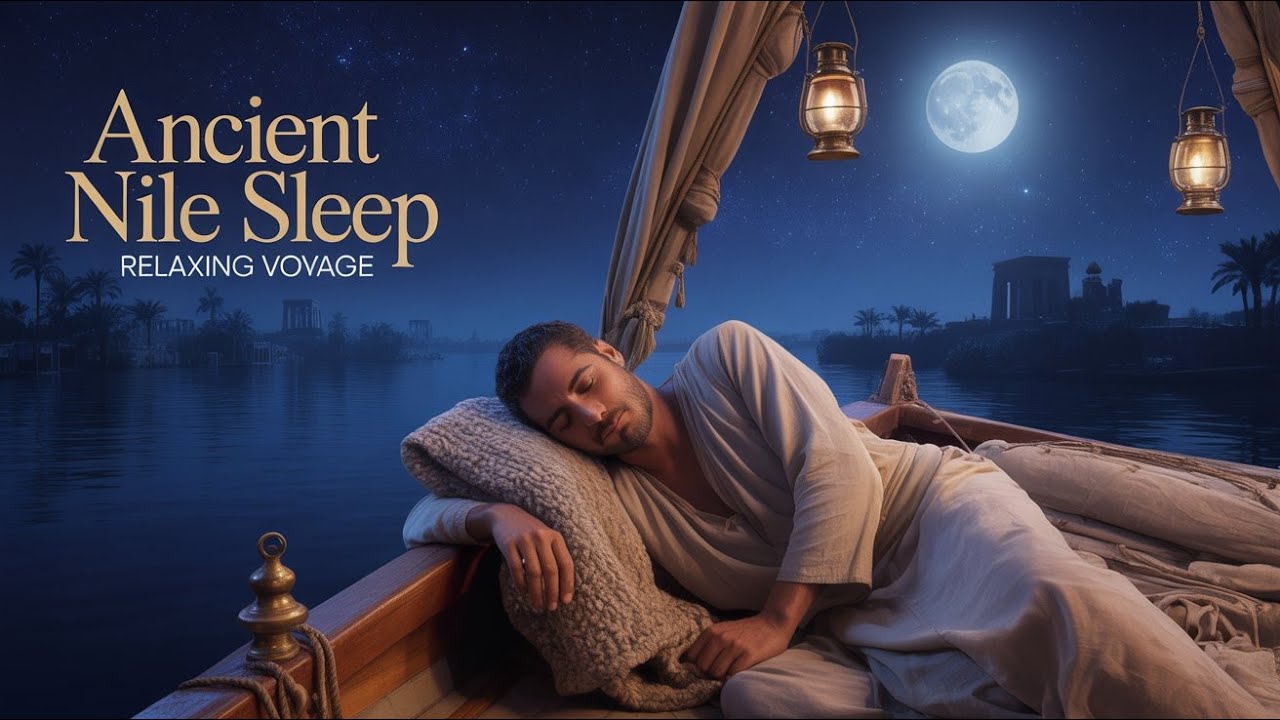 Fall Asleep on the Nile River | Ancient Egypt Sleep Story & Water ...