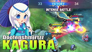 Kagura Intense Battle! Top Global Kagura by Doofenshmirtzz ~ Mobile Legends