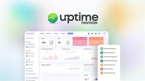 UptimeMonster Lifetime Deal - Server & website monitoring tool