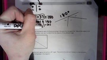 Module 4 Lesson 21- Solving problems with equations (geometry twist)