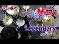 [Cardfight Vanguard V OP] Roselia - Legendary Drum Cover !