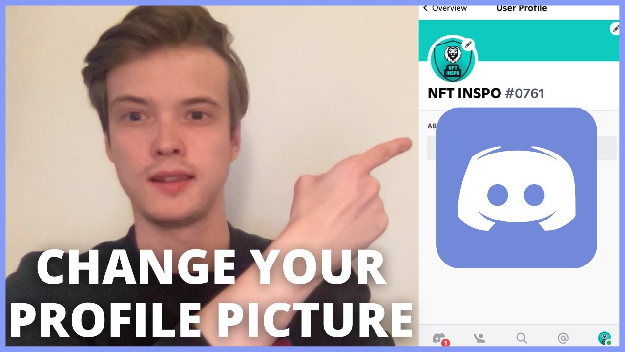 How To Change Profile Picture on Discord Mobile (EASY 2022) - YouTube