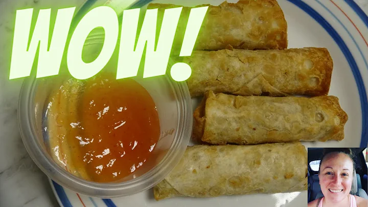 Air Fryer Frozen Eggrolls | How To Cook Eggrolls In The Air Fryer | Ninja Foodi Air Fryer