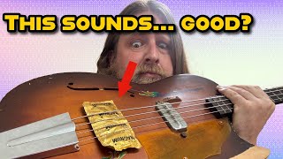 People Do THIS?  (RUBBER BRIDGE GUITARS)
