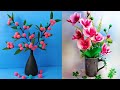 How to make flowers from recycled materials | Tutorial Bunga Anggrek dari plastik kresek