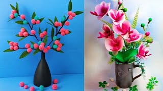 How to make flowers from recycled materials | Tutorial Bunga Anggrek dari plastik kresek