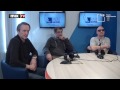 Гоша Куценко, Александр Яцко и Константин Юшкевич в программе "Разворот". MIX TV
