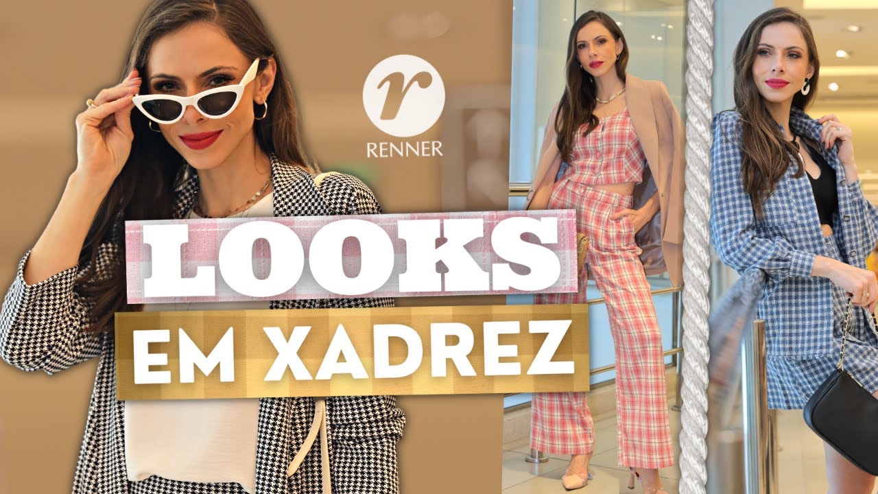 Maiô xadrez em 2023  Estampas clássicas, Looks, Moda