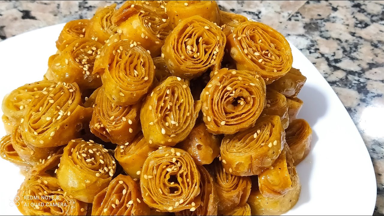 معسلات رمضان|رغيفة المقص هائلة بمذاق الشباكية تهنيك من التشباك ما تحتاجي ليها عوين بطريقة جد مختصرة