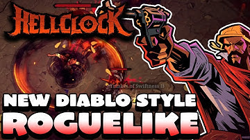 Racing Against The Clock In This New Punishing ARPG Roguelike! | Hellclock Preview