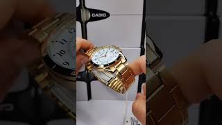 'Tiempo de Lujo: Descubre la Sofisticación con el Reloj Analógico Casio MTP-V004G-7B' #casio #chile