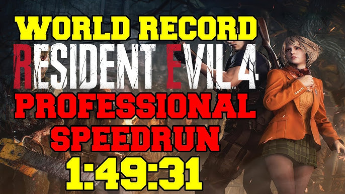 Resident Evil 4 Remake Professional Speedrun 1:47:45 (Former World Record)  