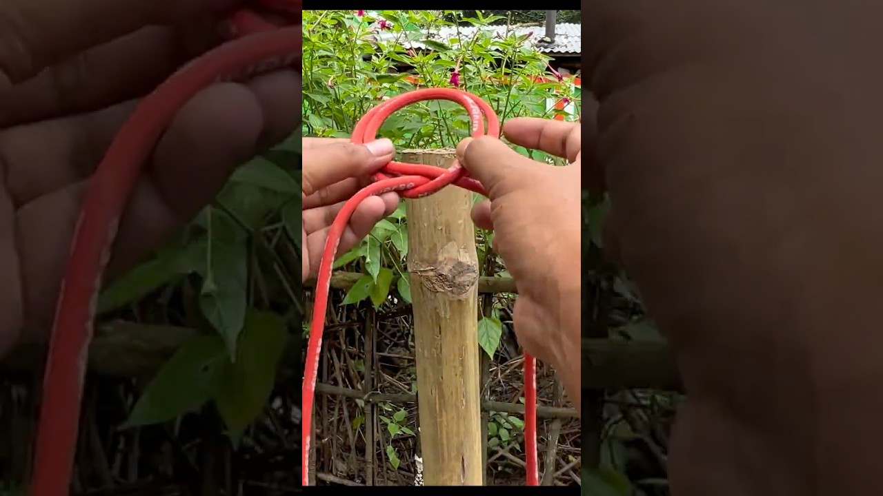 Smart knot tips and tricks.✅💯🙏