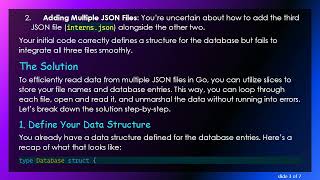 How to Efficiently Read JSON Data from Multiple Files in Go