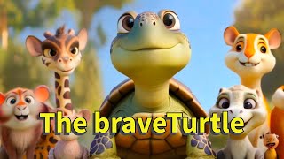 Tommy the Brave Turtle: A Heartwarming Tale of Courage | 3D Animated Cartoon for Kids