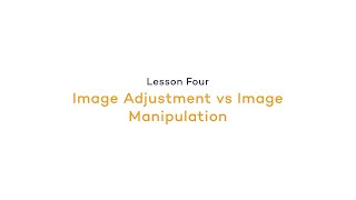 Image Adjustment vs. Image Manipulation | Image Adjustments