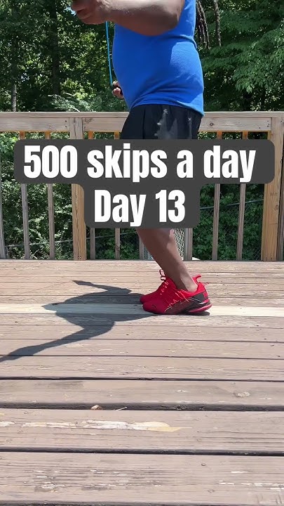 Day 13 And I m Feeling Good 500 Skips A Day youtubeshorts day-13-and-i-m-feeling-good-500-skips-a-day-youtubeshorts