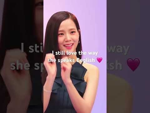 Jisoo Speaking English Jisoo Jisooblackpink Blackpink 
