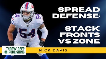 Defending Zone Run Schemes with Stack Fronts