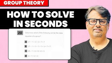 How to Find Class Equation of any Group?  | Quick Solutions by GP Sir