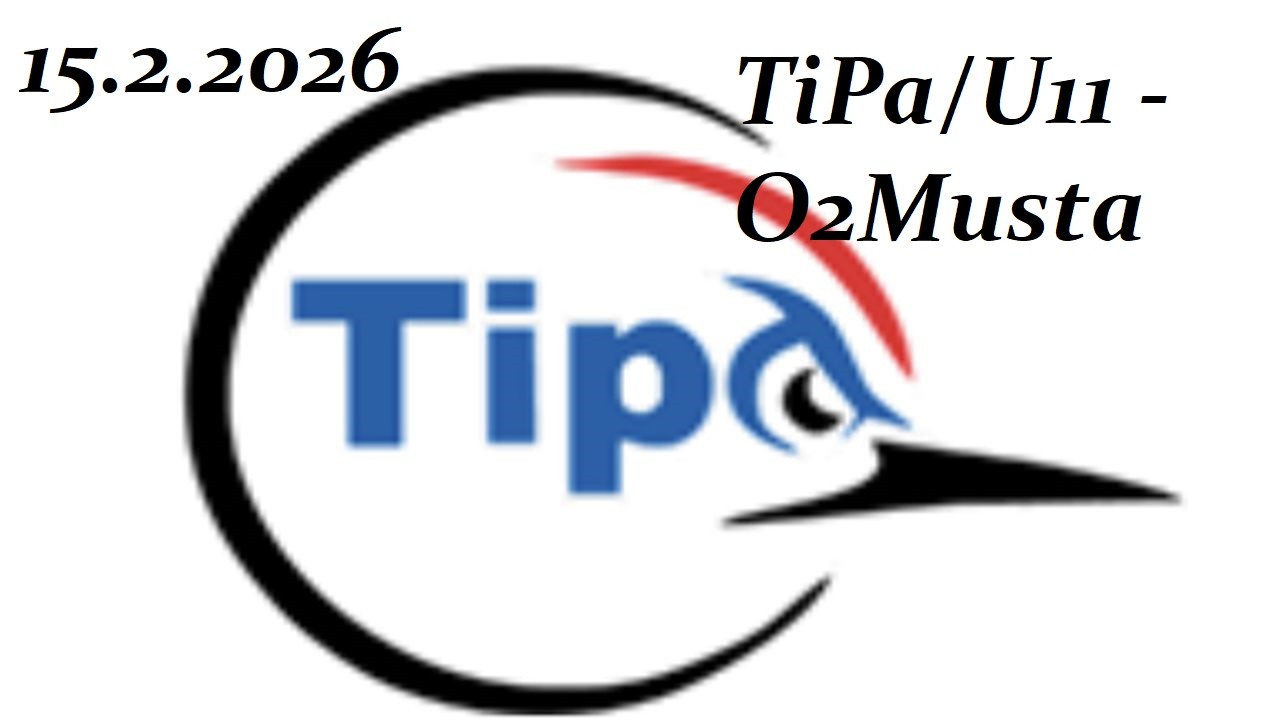 15.2.2026/U11: TiPa vs O2/Musta